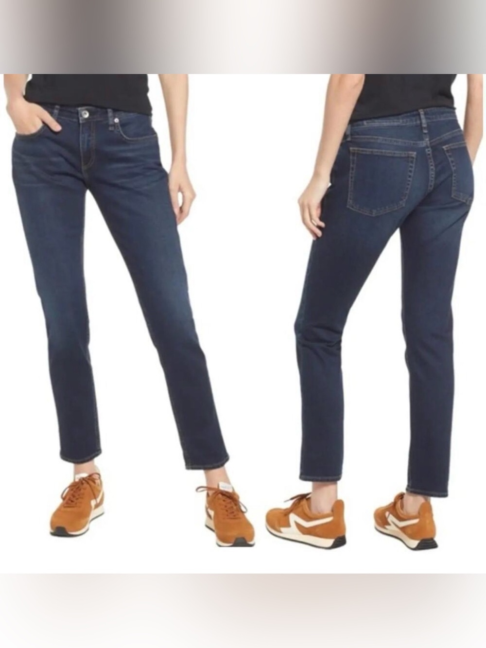 rag & bone Dre Low Rise Boyfriend Jeans